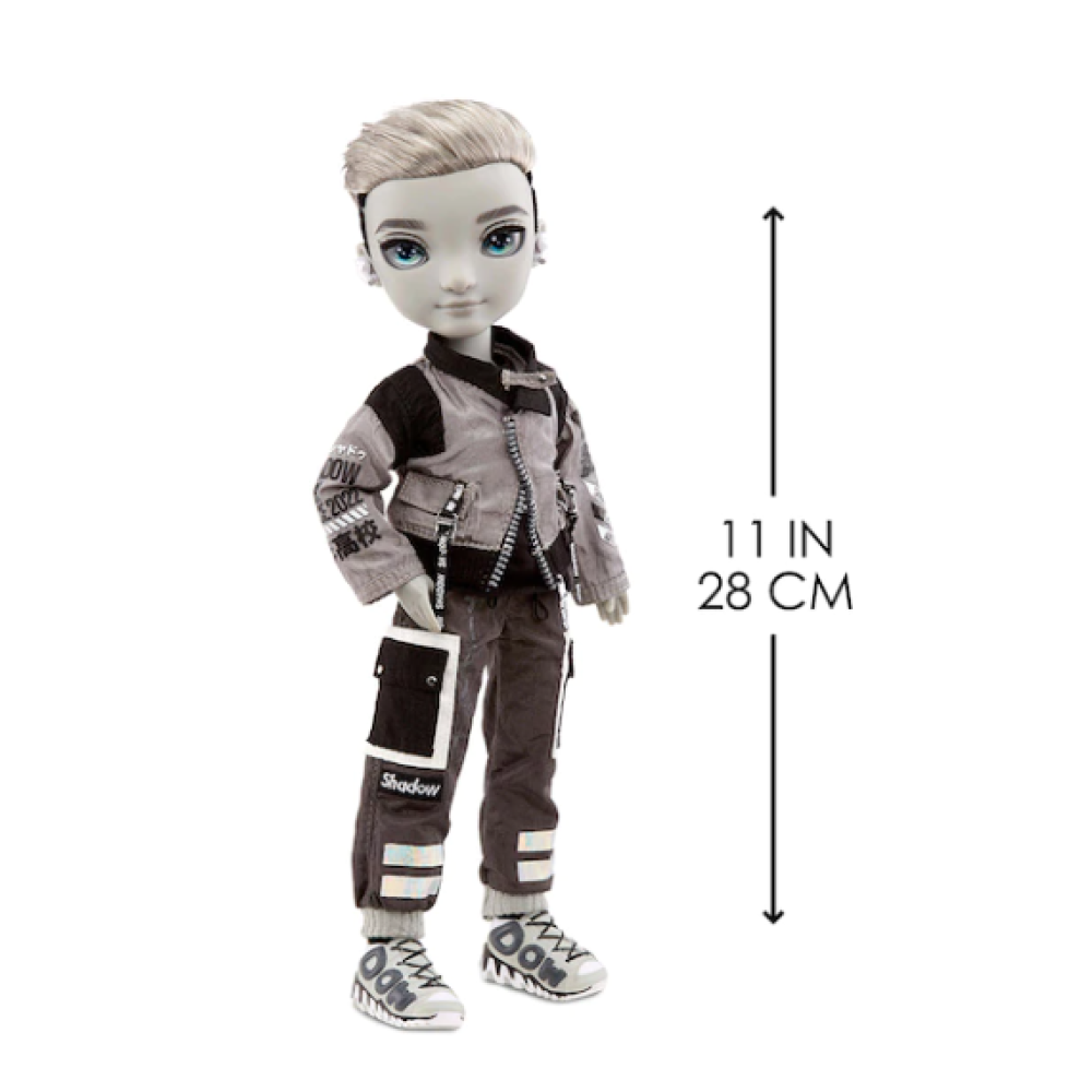 Shadow High Series 1 Ash Silverstone - Greyscale Boy Fashion Doll